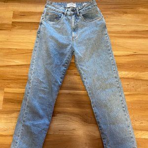 Cotton On Straight Leg High Waisted Jeans